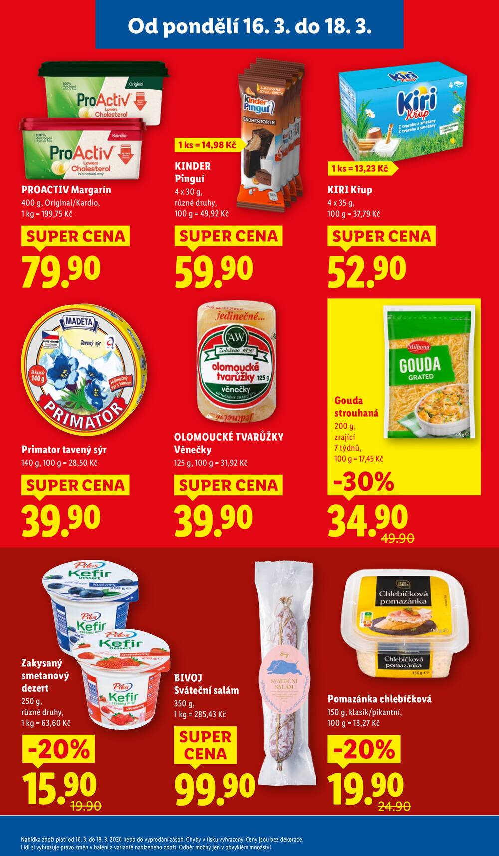 Lidl od 16.3. do 18.3.2026