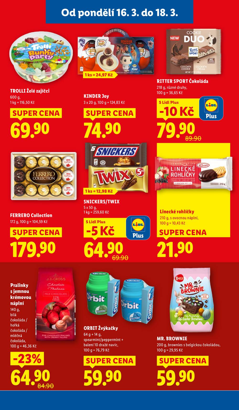 Lidl od 16.3. do 18.3.2026