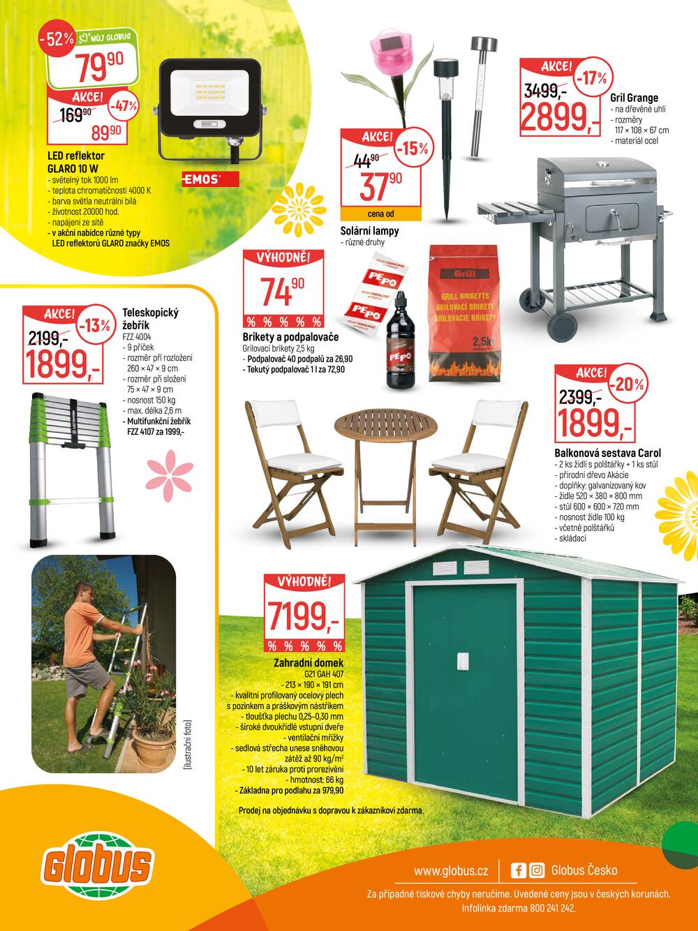 Akční leták Globus 18.3. - 12.4.2026 - Globus Praha - Centrum Černý Most