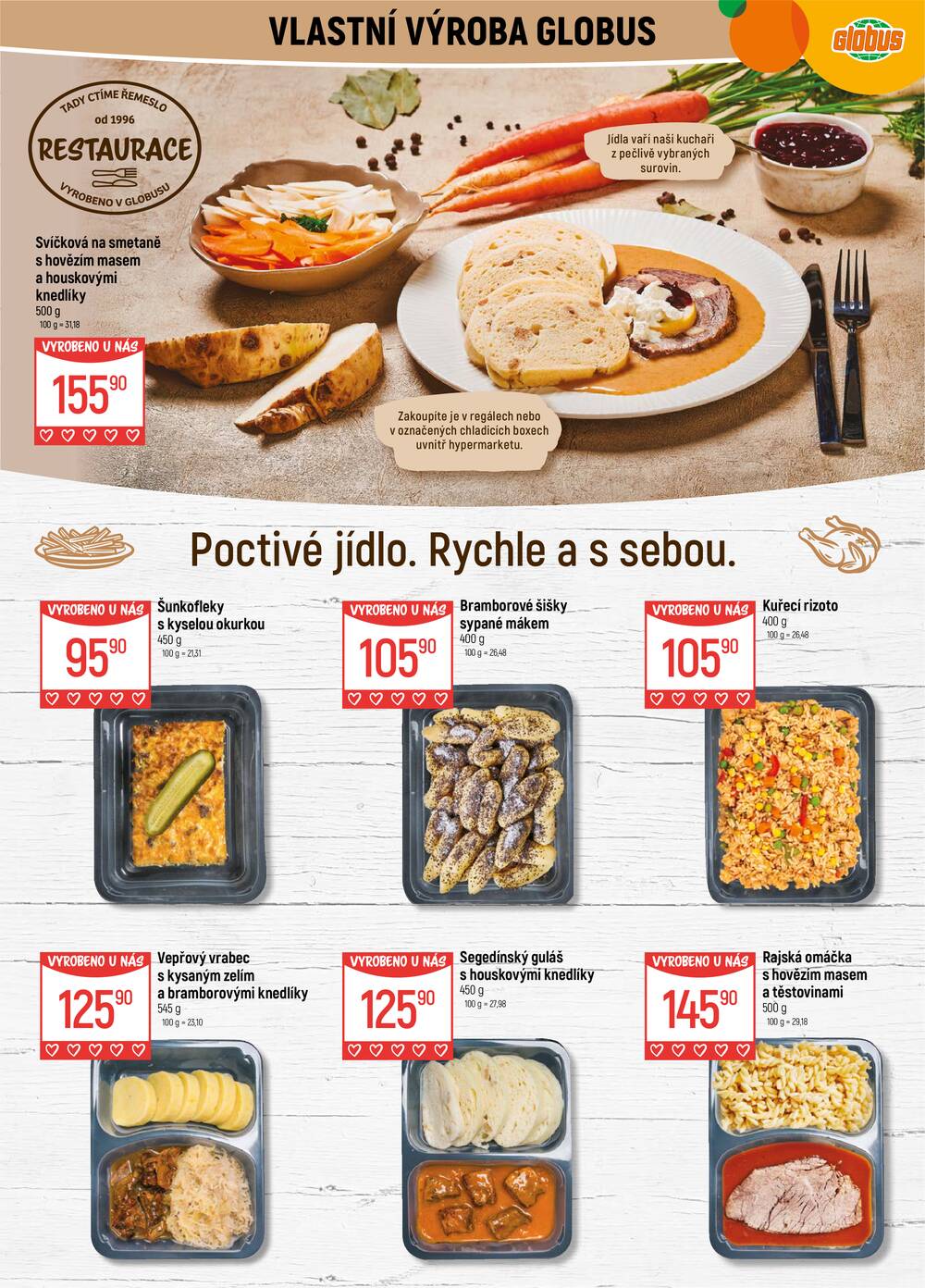 Akční leták Globus 18.3. - 24.3.2026 - Globus Praha - Čakovice