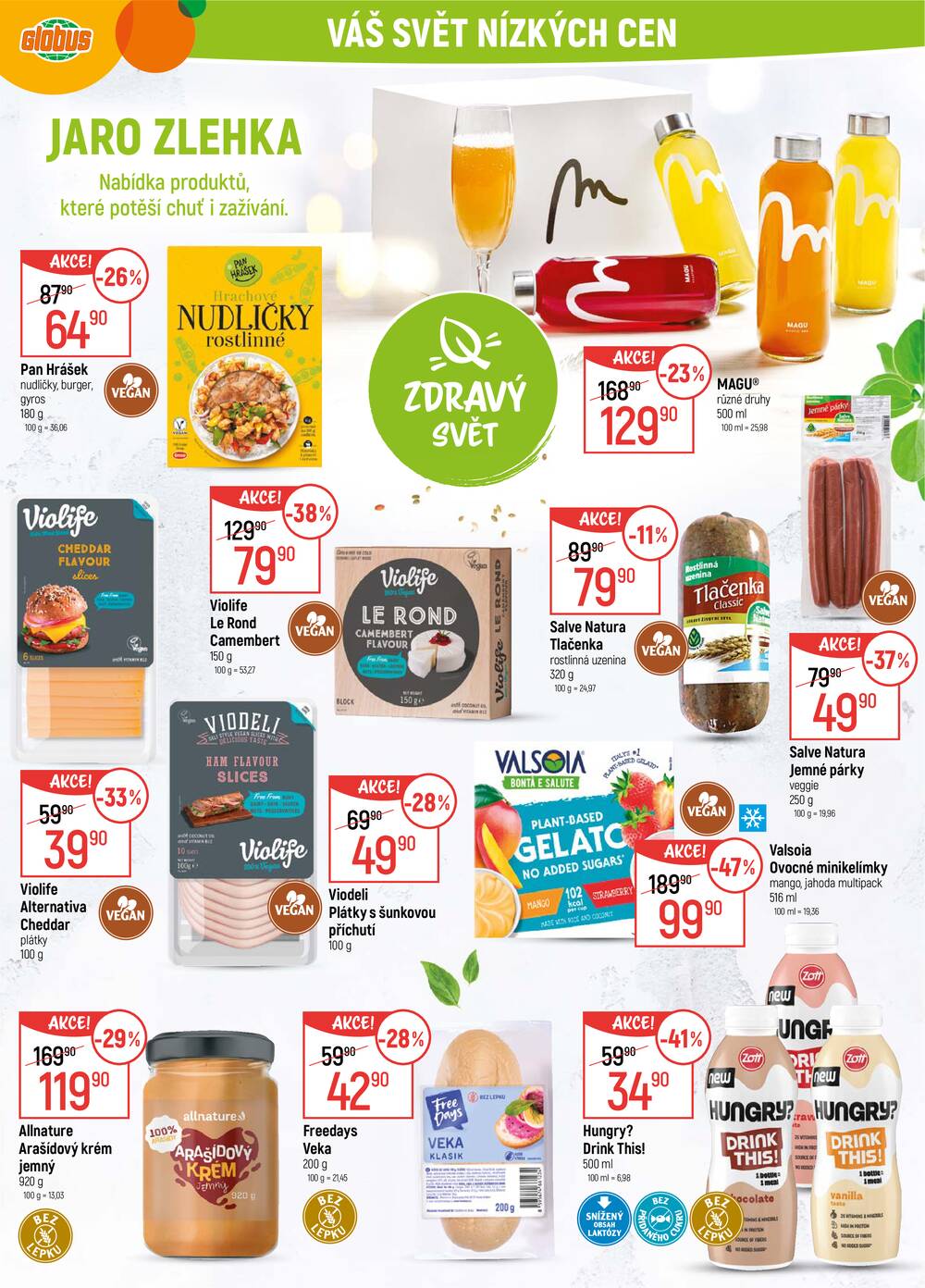 Akční leták Globus 18.3. - 24.3.2026 - Globus Jenišov u Karlových Varů