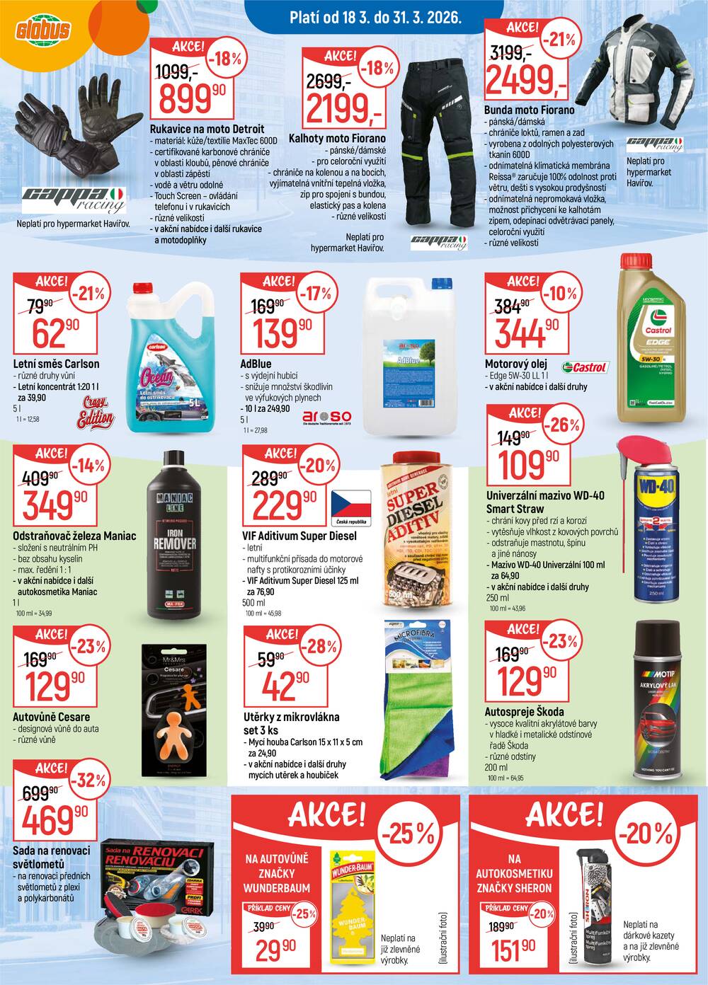 Leták Globus - Akční leták Globus 18.3. - 24.3.2026 - Globus Ostrava - strana 16