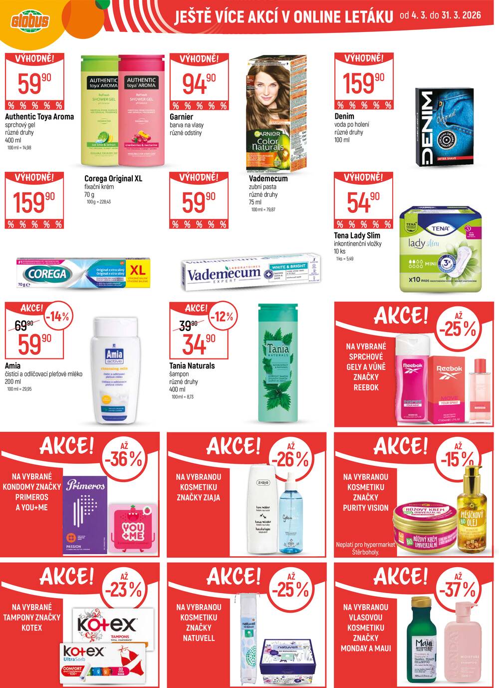 Leták Globus - Akční leták Globus 18.3. - 24.3.2026 - Globus Ostrava - strana 41