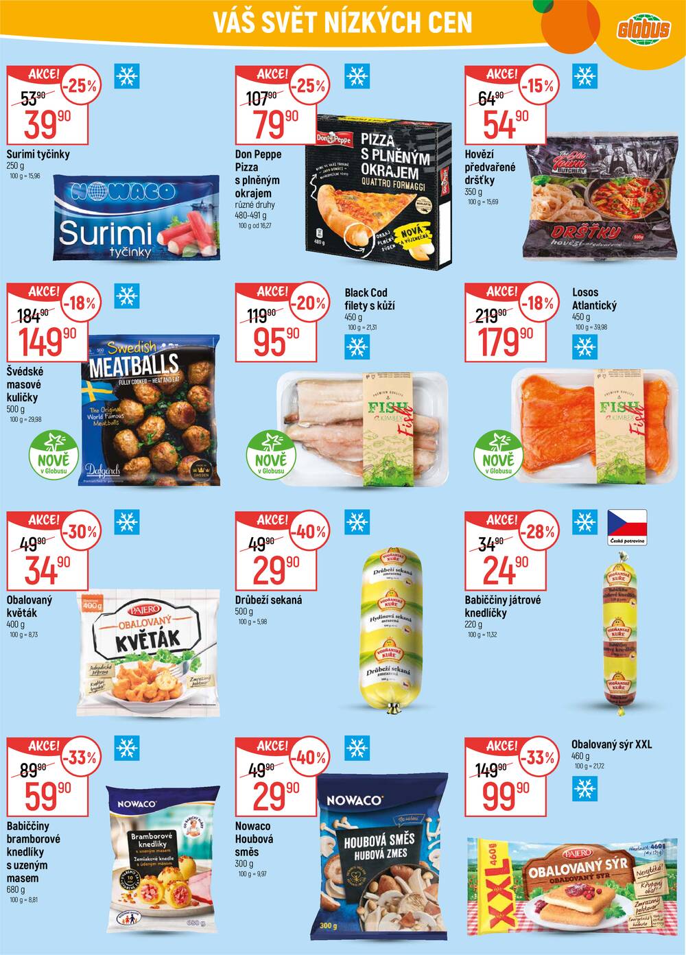 Leták Globus - Akční leták Globus 18.3. - 24.3.2026 - Globus Pardubice - strana 8