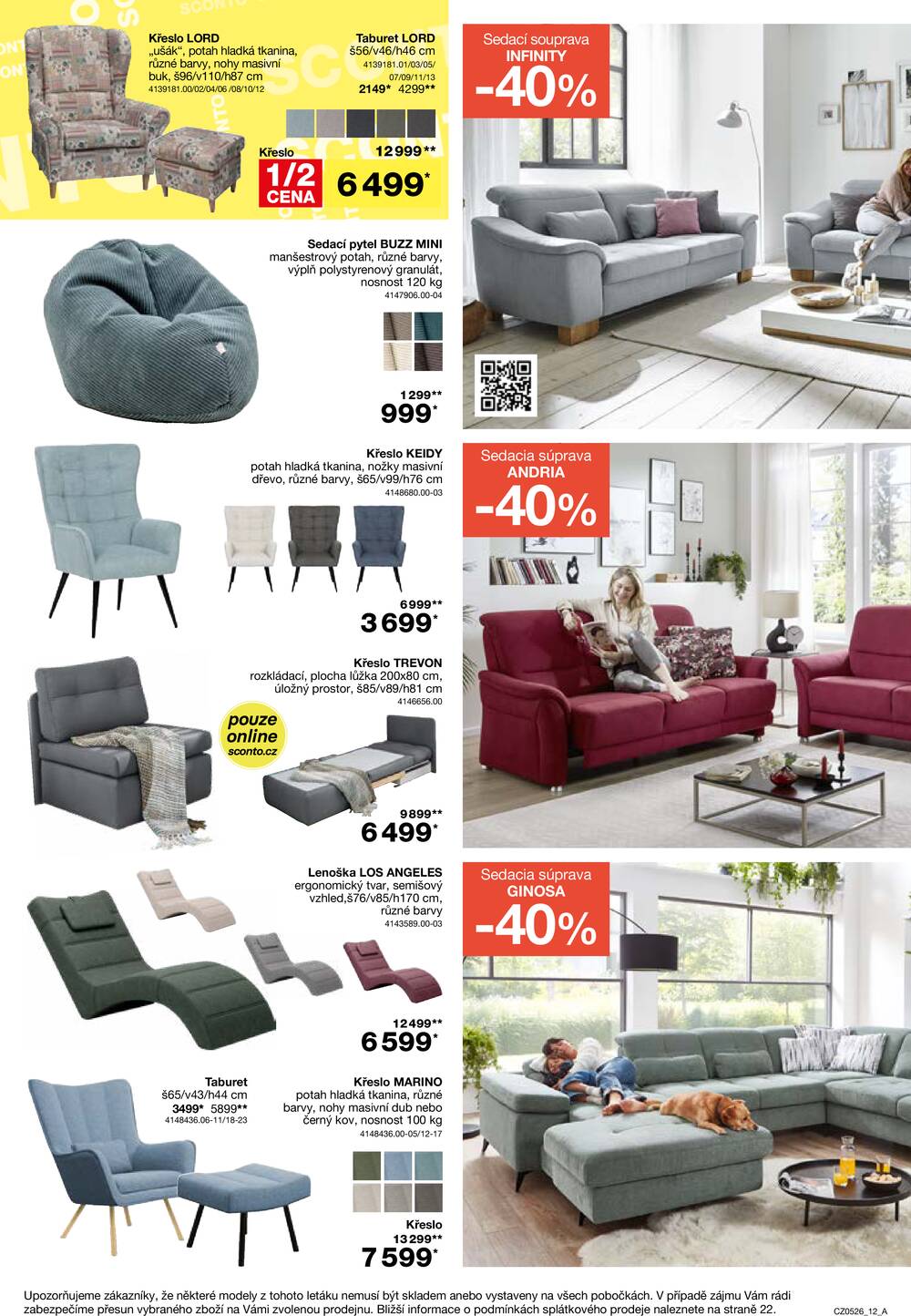 Sconto nábytek od 25.3. do 21.4.2026