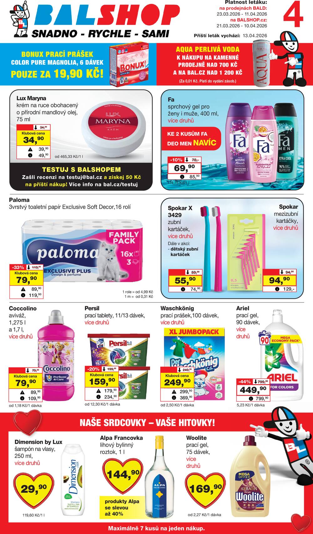 Barvy a laky drogerie od 21.3. do 10.4.2026