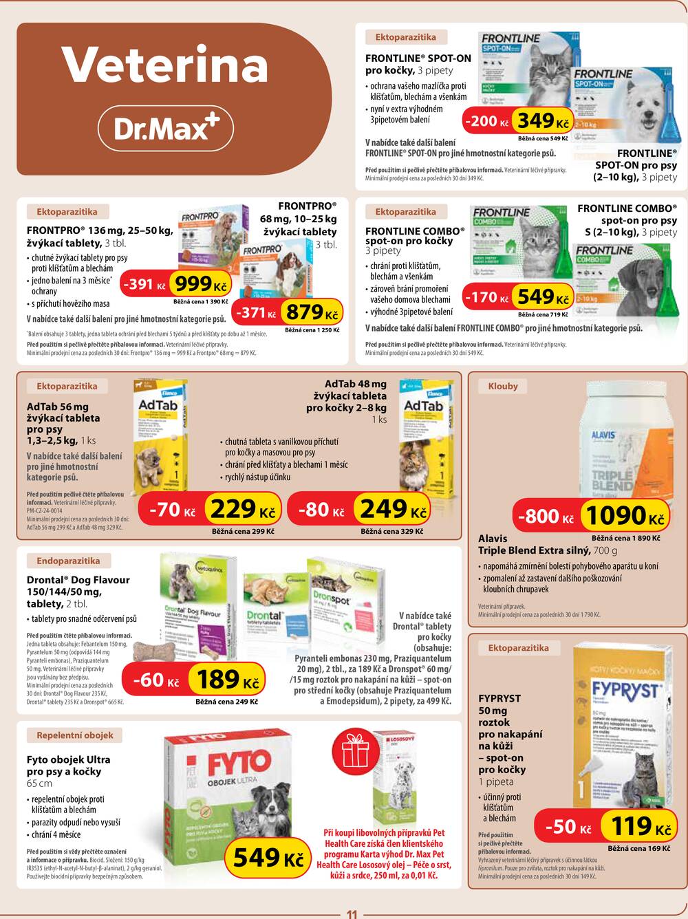 Leták Dr.Max - Dr.Max od 1.4. do 30.4.2026 - strana 11