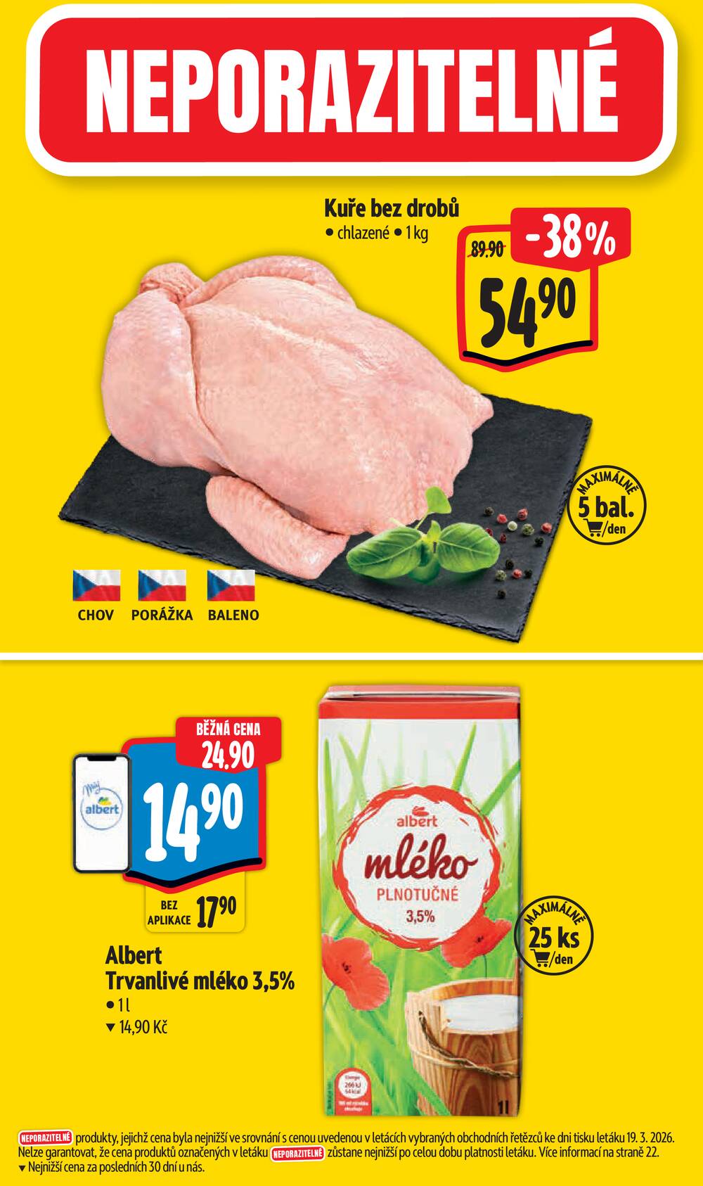 Albert Supermarket Jihomoravský od 25.3. do 31.3.2026