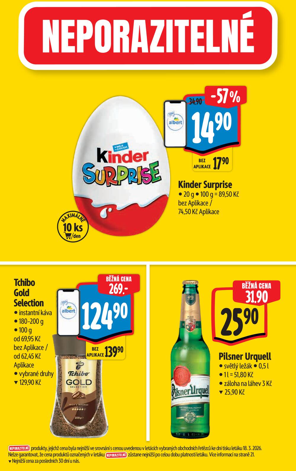 Albert Hypermarket Jihomoravský od 25.3. do 31.3.2026