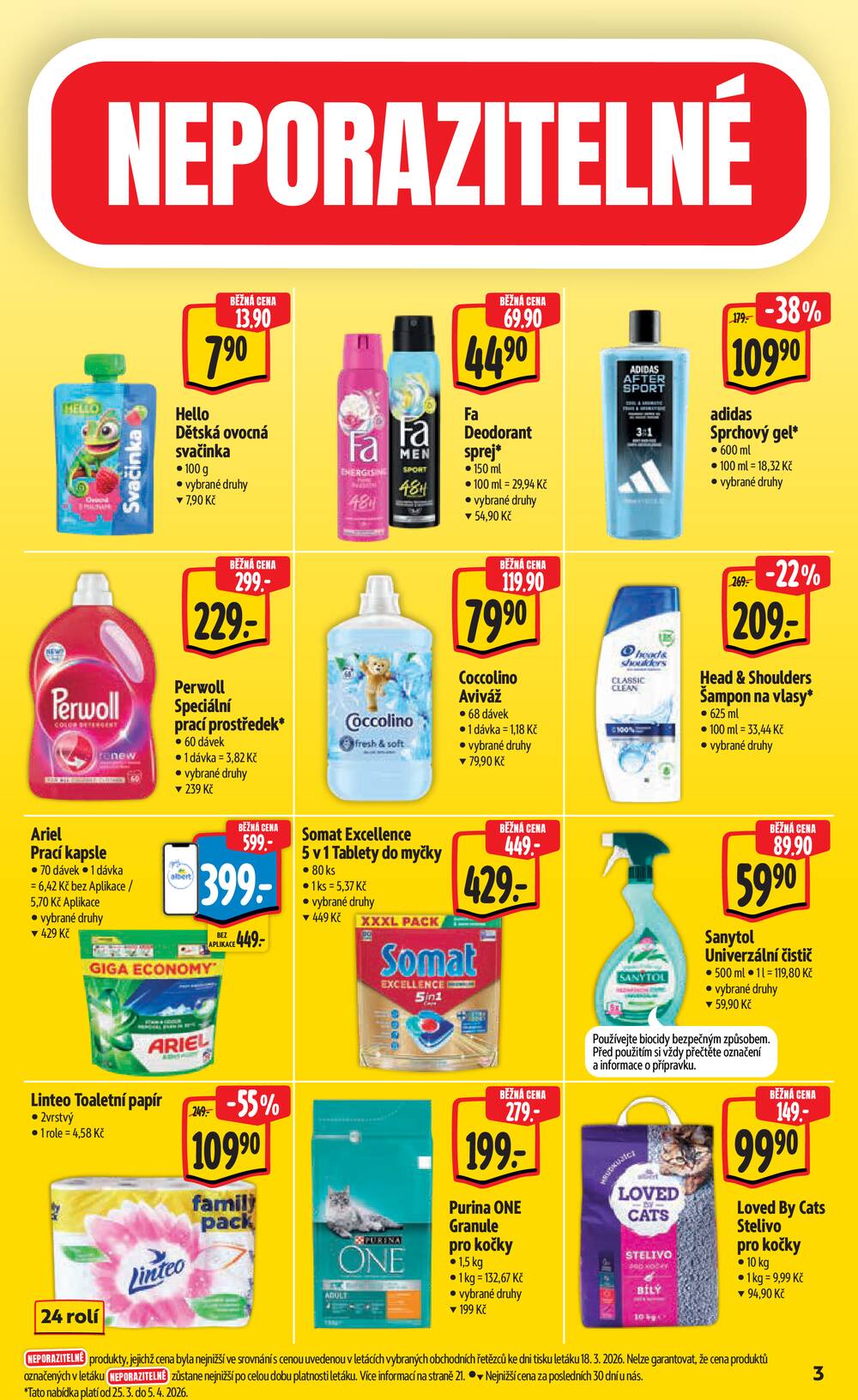 Albert Hypermarket Jihomoravský od 25.3. do 31.3.2026