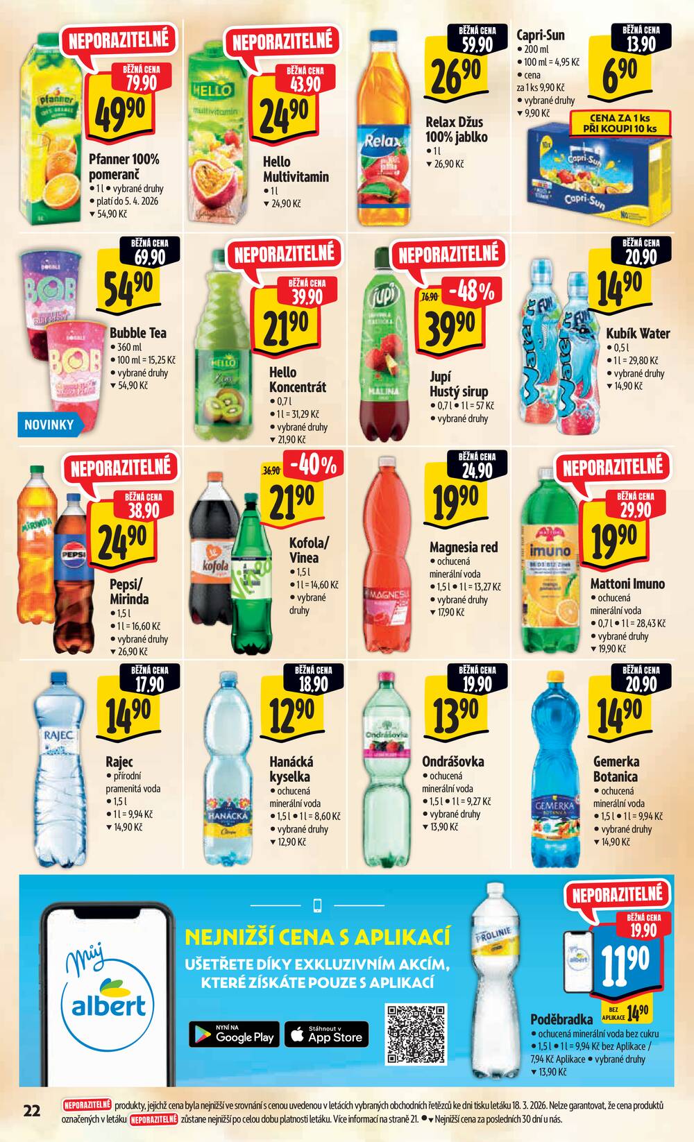 Albert Hypermarket Jihomoravský od 25.3. do 31.3.2026