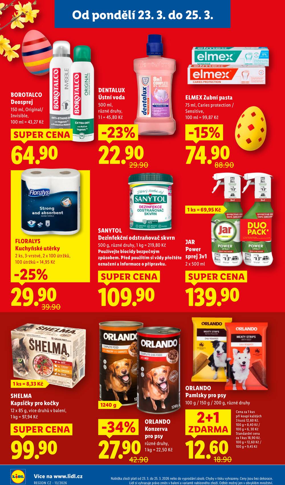 Lidl od 23.3. do 25.3.2026