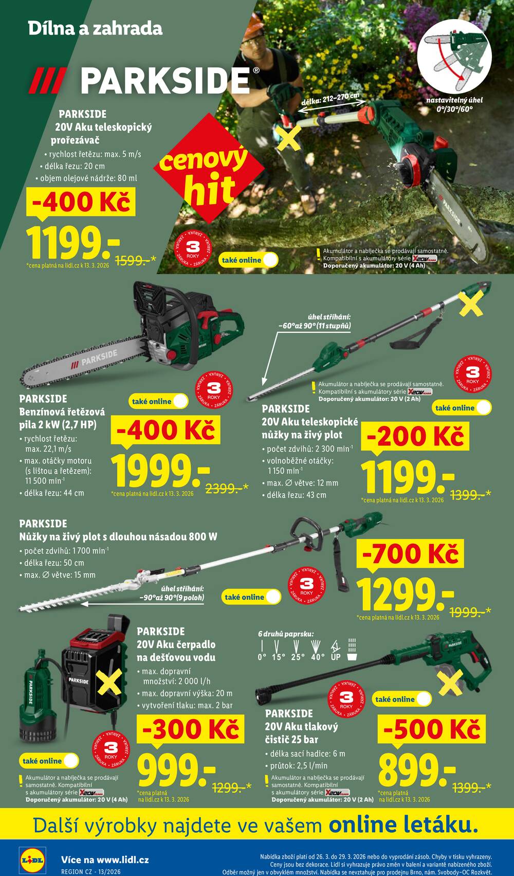 Leták Lidl - Lidl Spotřební zboží 23.3. - 29.3. - strana 22