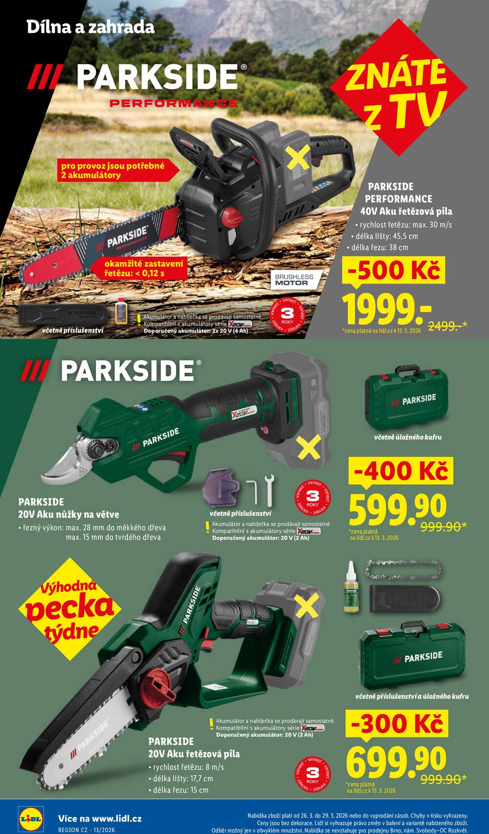 Lidl Čtvrtek od 26.3. do 29.3.2026