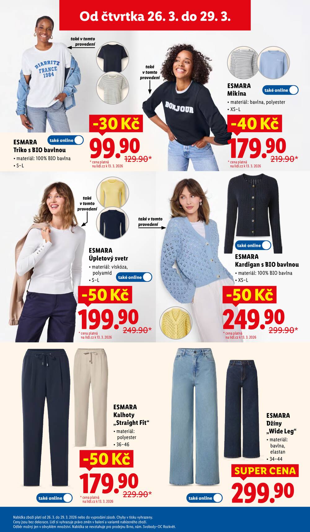 Lidl Čtvrtek od 26.3. do 29.3.2026