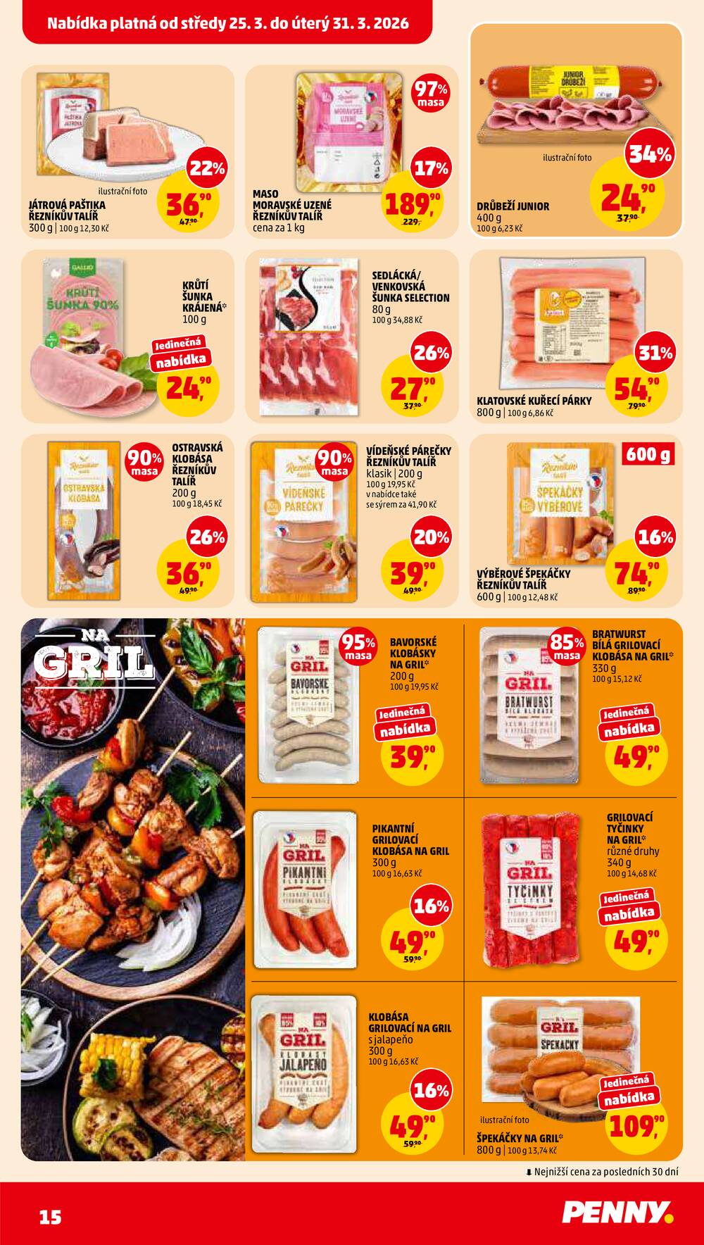 Penny Market od 25.3. do 30.3.2026