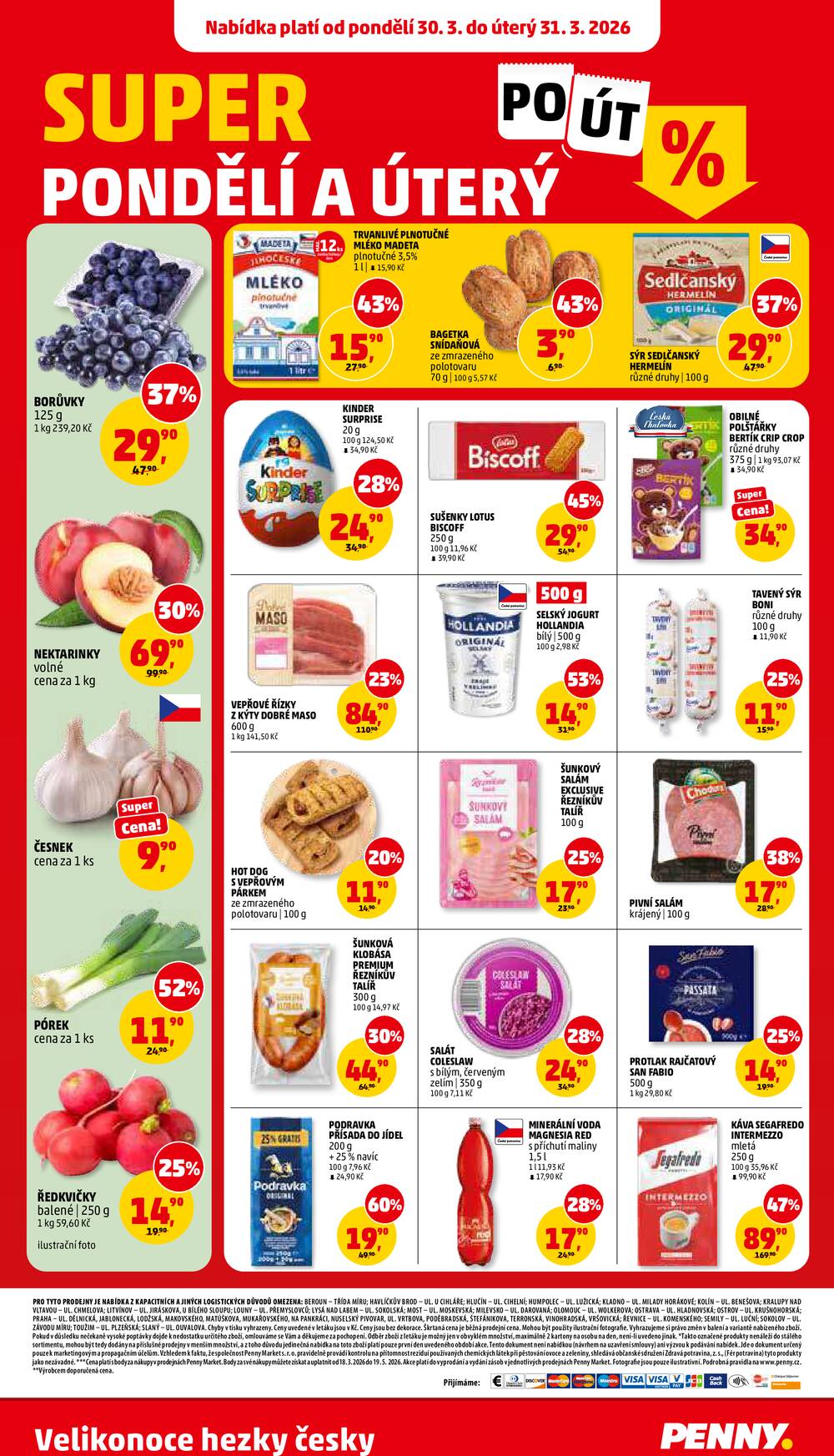 Penny Market od 25.3. do 30.3.2026