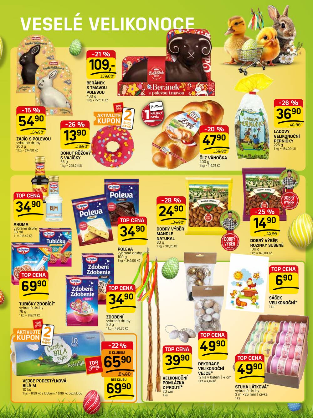 Leták FLOP TOP od 25.3. do 7.4.2026 - 4.strana | AkcniCeny.cz