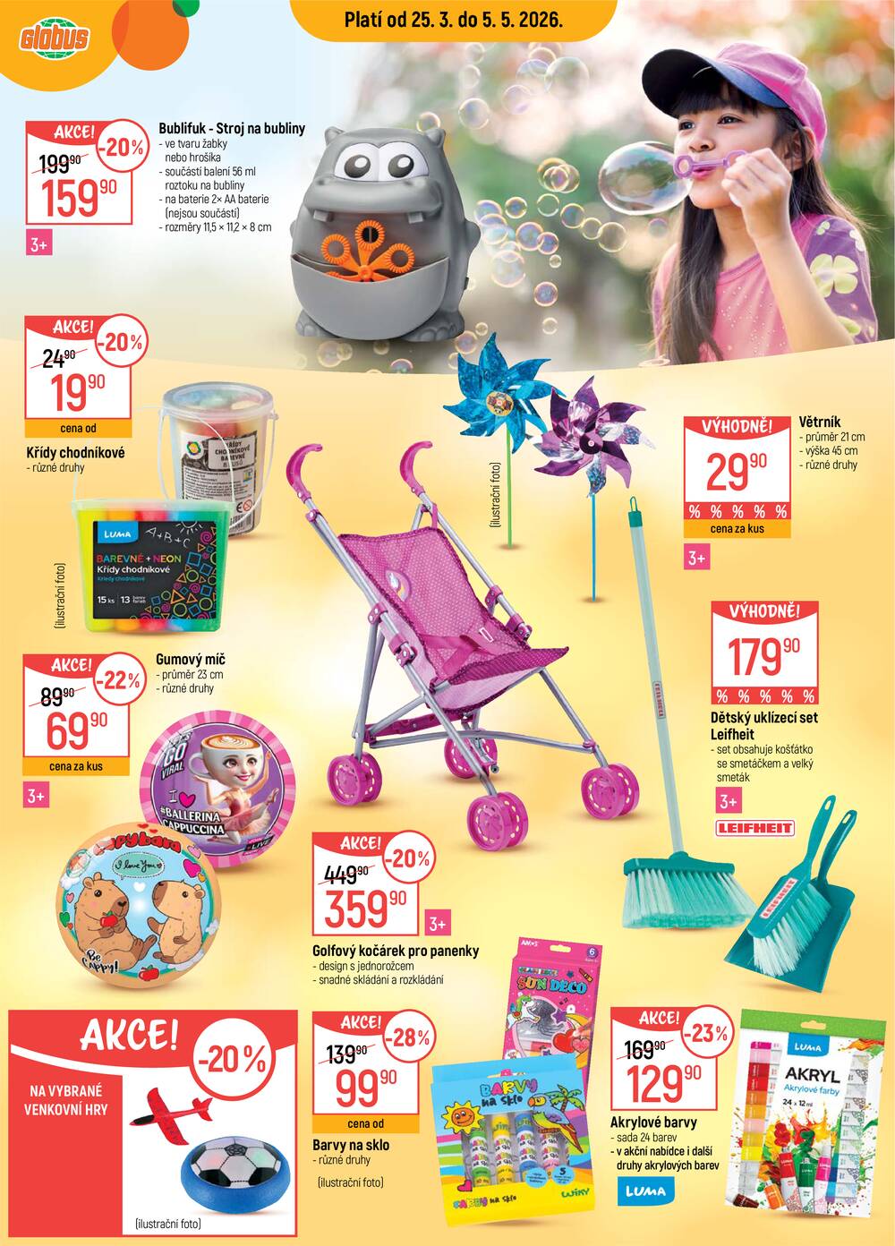 Leták Globus - Akční leták Globus 25.3. - 31.3.2026 - Globus Praha - Centrum Černý Most - strana 4