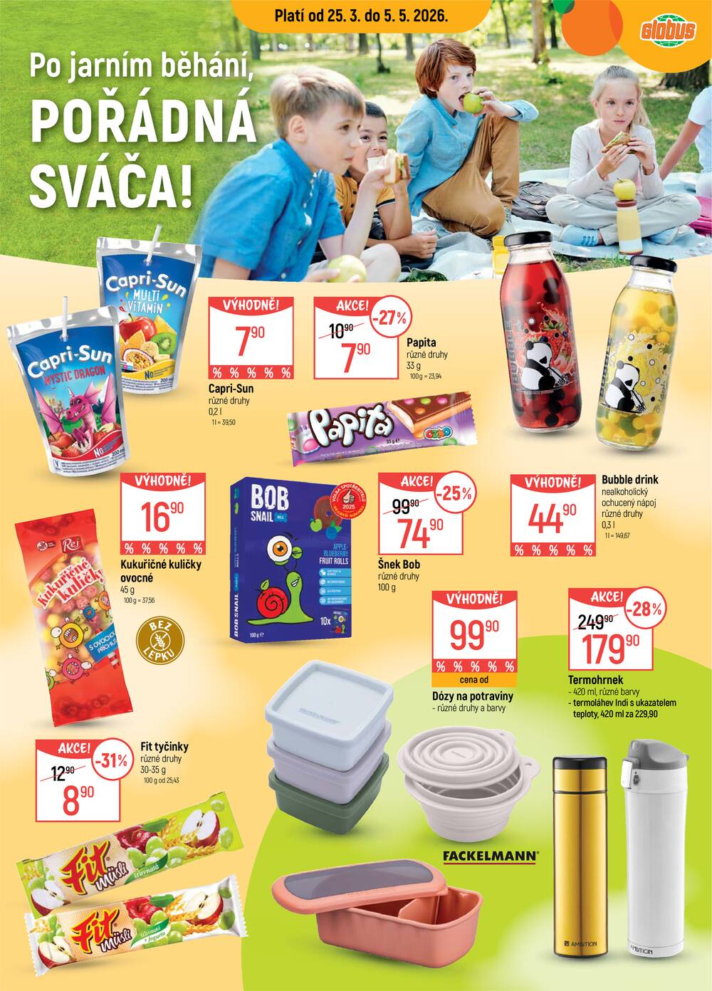 Leták Globus - Akční leták Globus 25.3. - 31.3.2026 - Globus Praha - Centrum Černý Most - strana 7