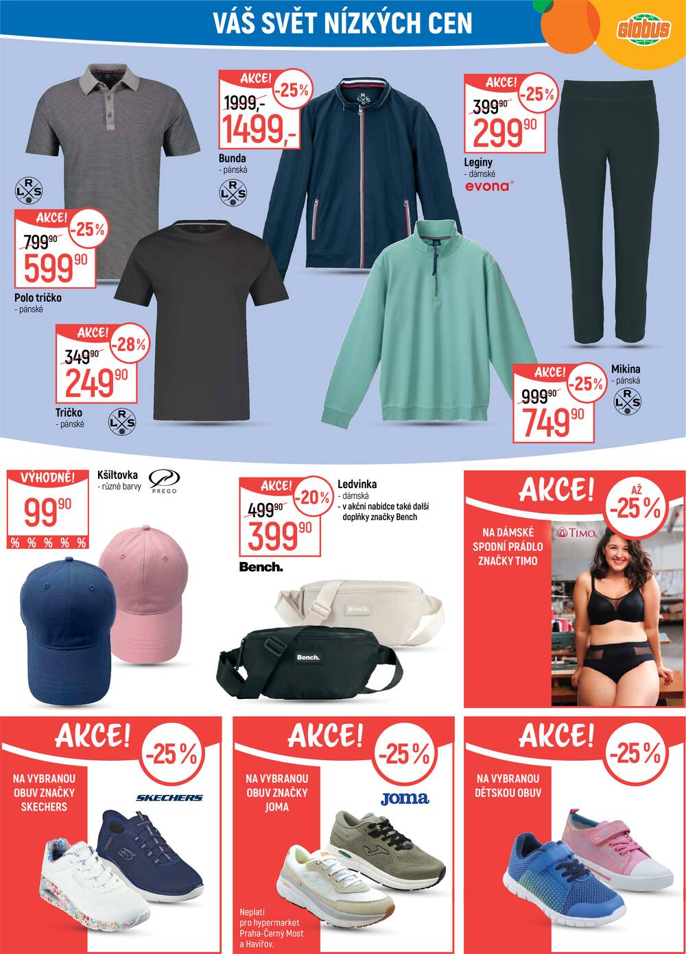 Akční leták Globus 25.3. - 31.3.2026 - Globus Praha - Zličín