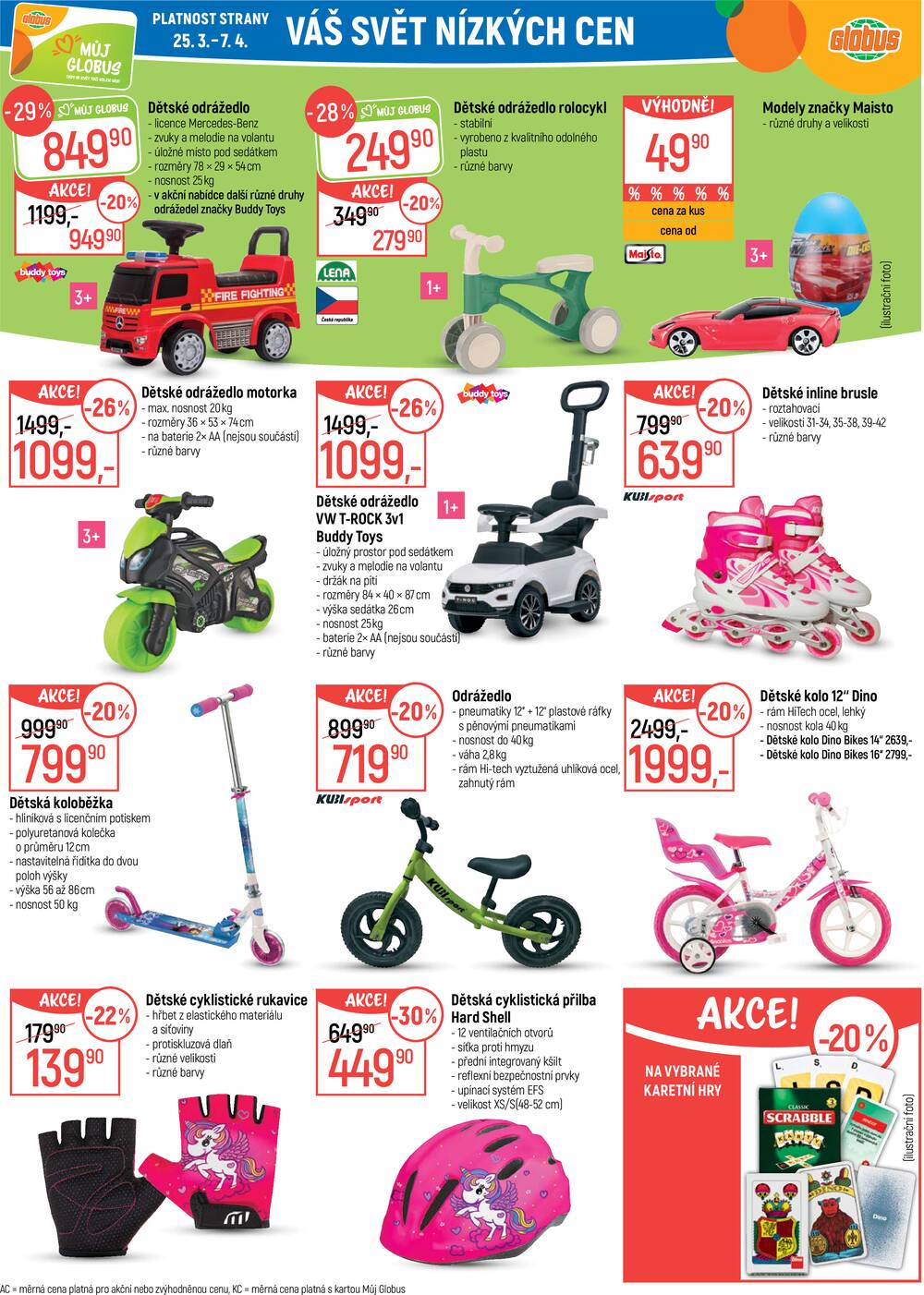 Akční leták Globus 25.3. - 31.3.2026 - Globus Praha - Zličín