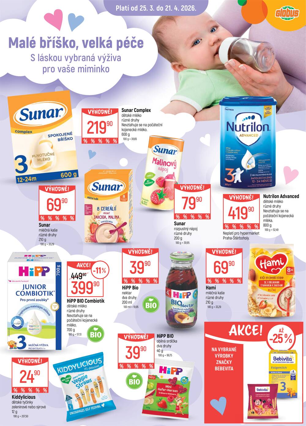 Akční leták Globus 25.3. - 31.3.2026 - Globus Praha - Zličín