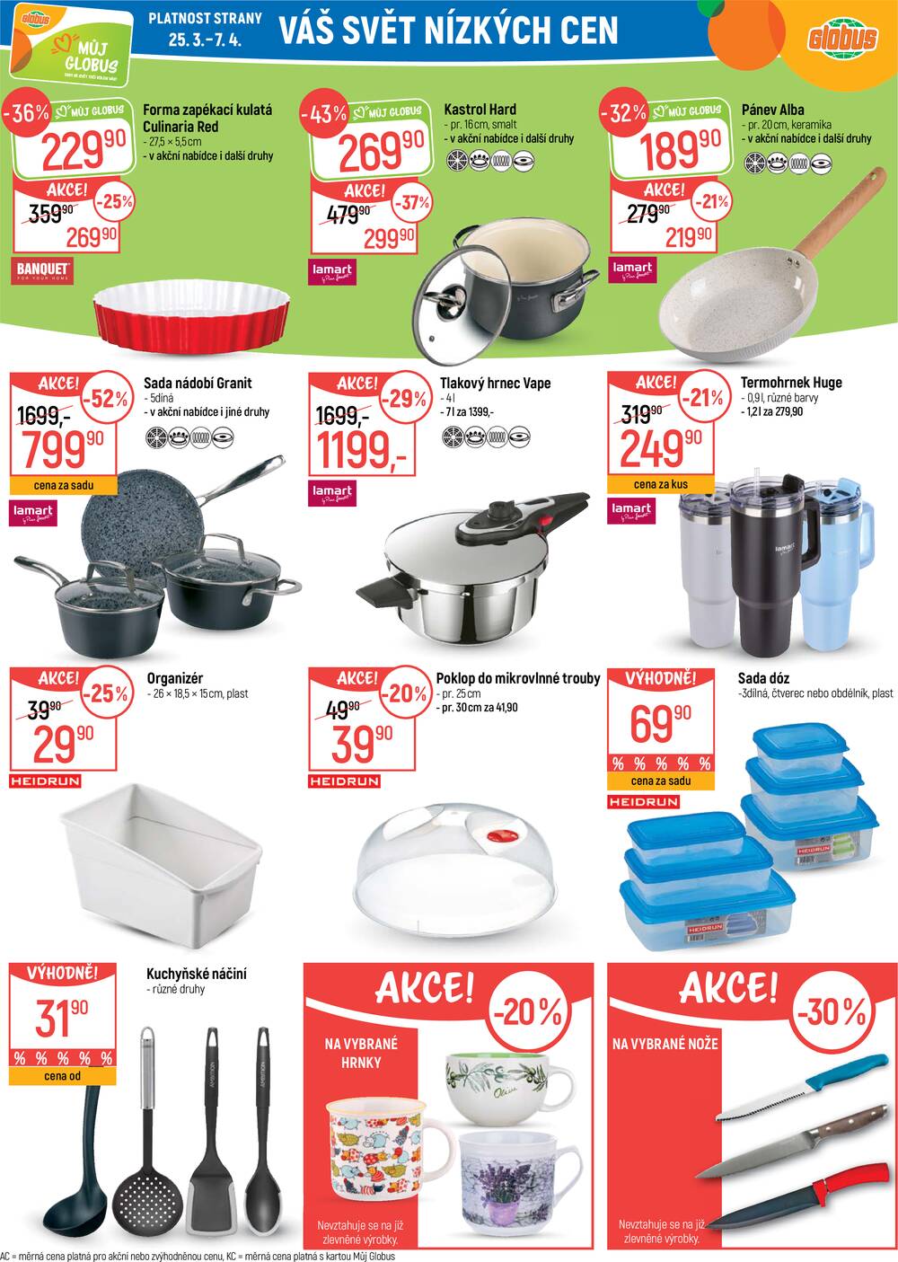 Akční leták Globus 25.3. - 31.3.2026 - Globus Havířov