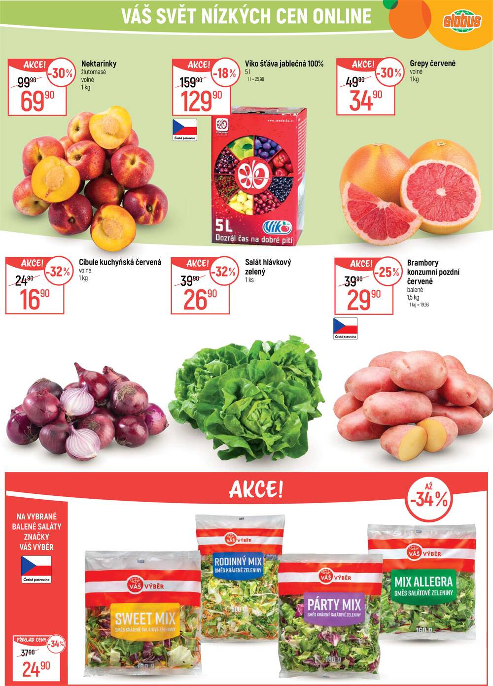 Leták Globus - Akční leták Globus 25.3. - 31.3.2026 - Globus Opava - strana 1 Leták Globus - Akční leták Globus 25.3. - 31.3.2026 - Globus Opava - strana 1
