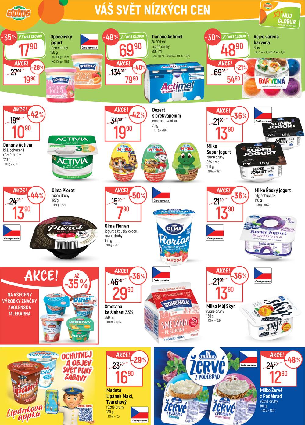 Akční leták Globus 25.3. - 31.3.2026 - Globus Ostrava