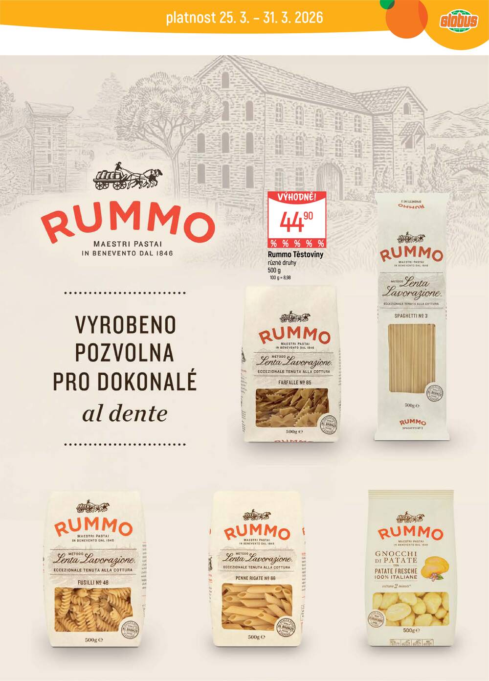 Akční leták Globus 25.3. - 31.3.2026 - Globus Ostrava