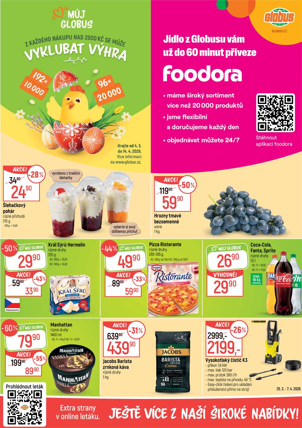 Akční leták Globus 25.3. - 31.3.2026 - Globus Chotíkov u Plzně