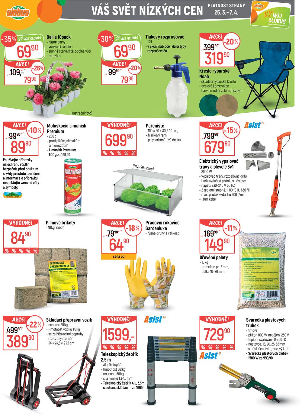 Akční leták Globus 25.3. - 31.3.2026 - Globus Chotíkov u Plzně