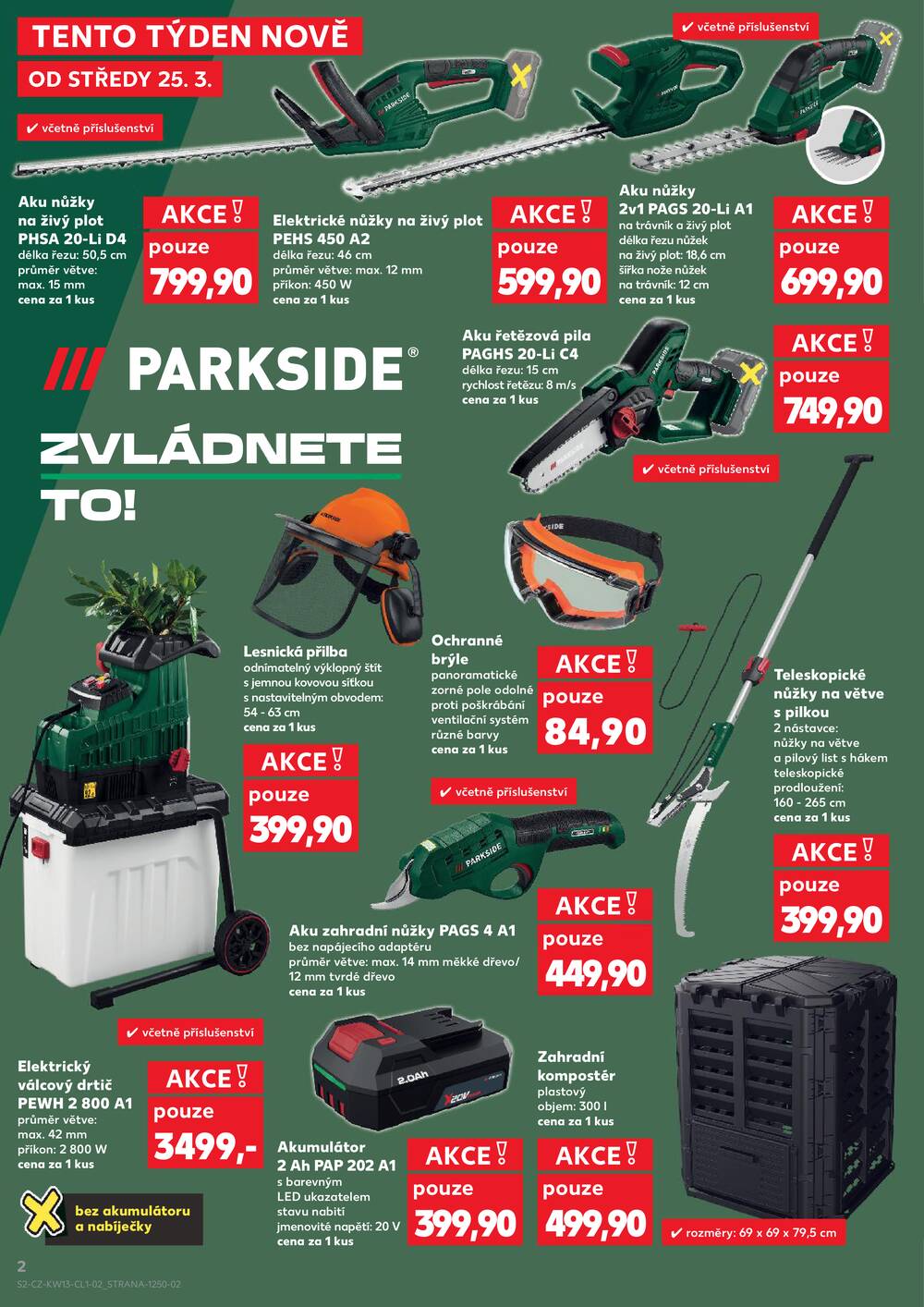 Leták Kaufland - Kaufland Spotřební zboží 25.3. - 5.4.2026 - strana 2