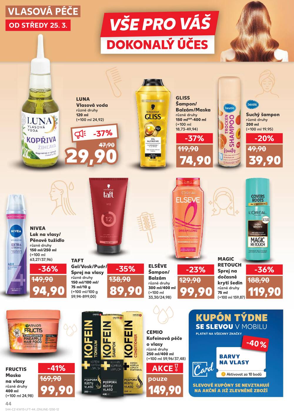 Kaufland 25.3. - 31.3. - Kaufland - Třeboň