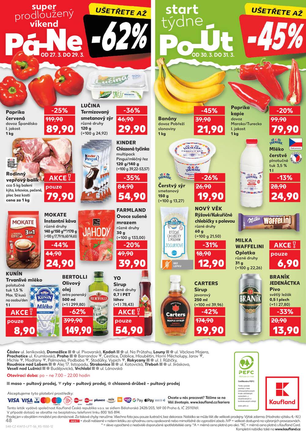 Leták Kaufland - Kaufland 25.3. - 31.3. - Kaufland - Strakonice - strana 48