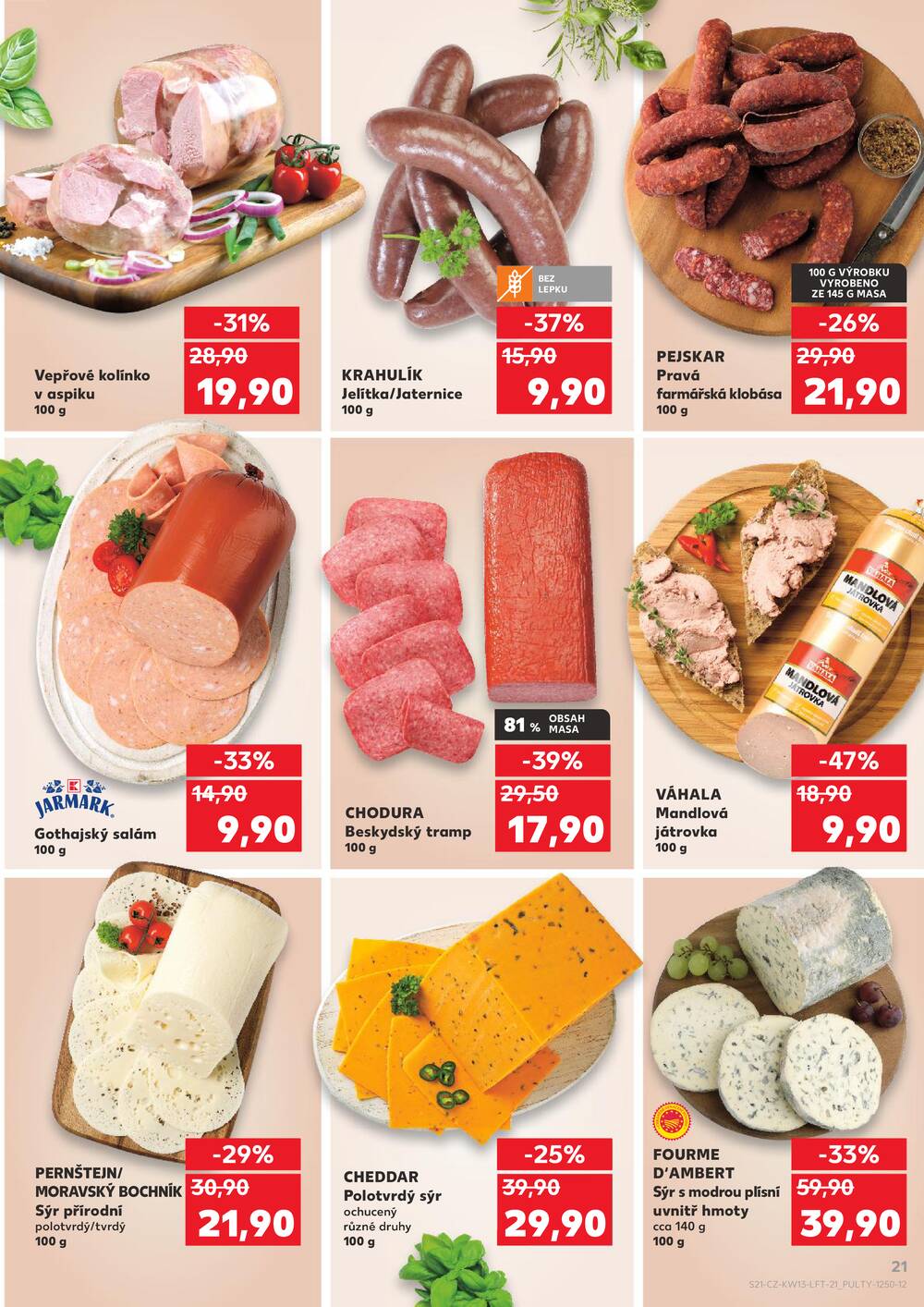 Leták Kaufland - Kaufland 25.3. - 31.3. - Kaufland - Nymburk - strana 21