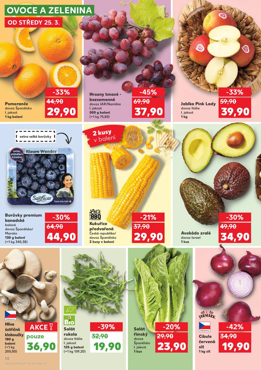 Leták Kaufland - Kaufland 25.3. - 31.3. - Kaufland - Orlová - strana 14