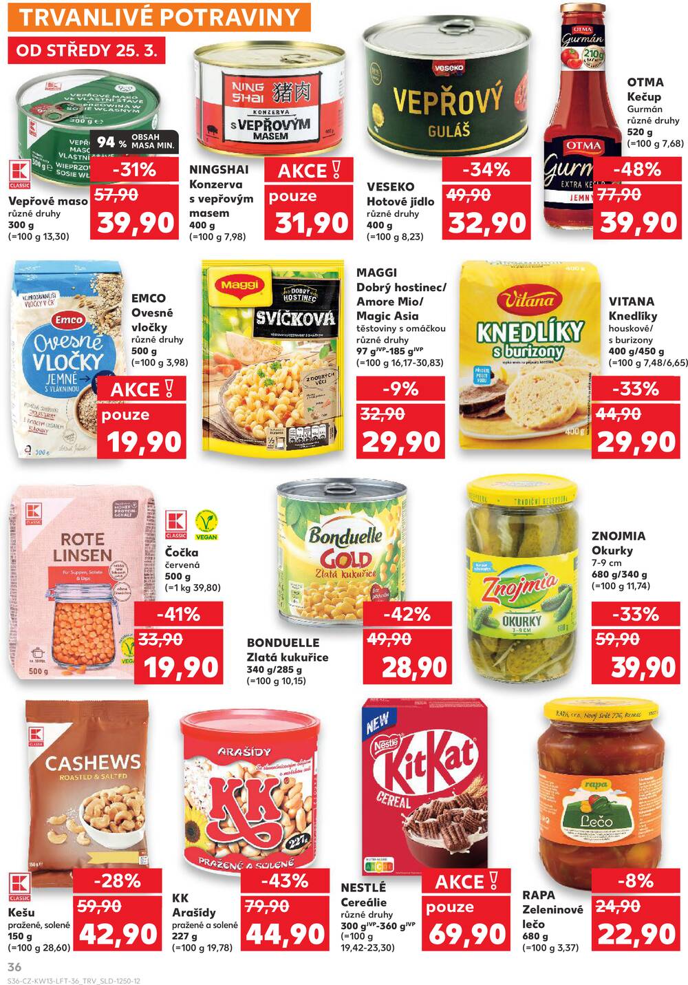 Kaufland 25.3. - 31.3. - Kaufland - Kopřivnice