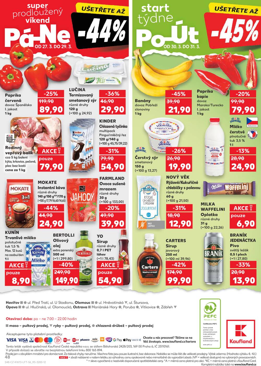 Kaufland 25.3. - 31.3. - Kaufland - Ostrava - Zábřeh