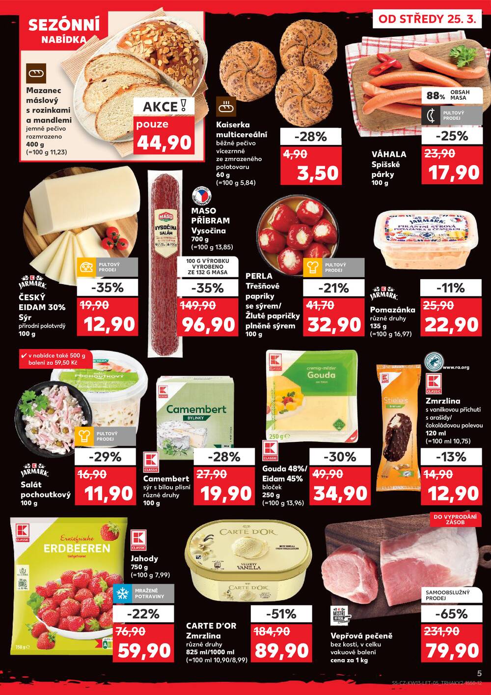 Kaufland 25.3. - 31.3. - Kaufland - Vrchlabí
