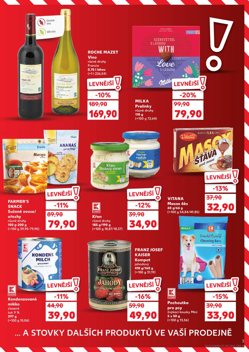 Kaufland 25.3. - 31.3. - Kaufland - Plzeň - Košutka