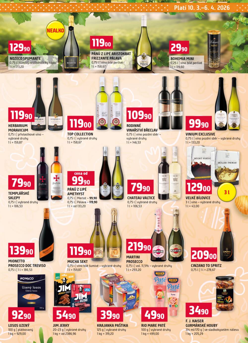 Terno Prachatice, Český Krumlov, Zlín, Tábor, Strakonice, Blatná 25.3. - 31.3.