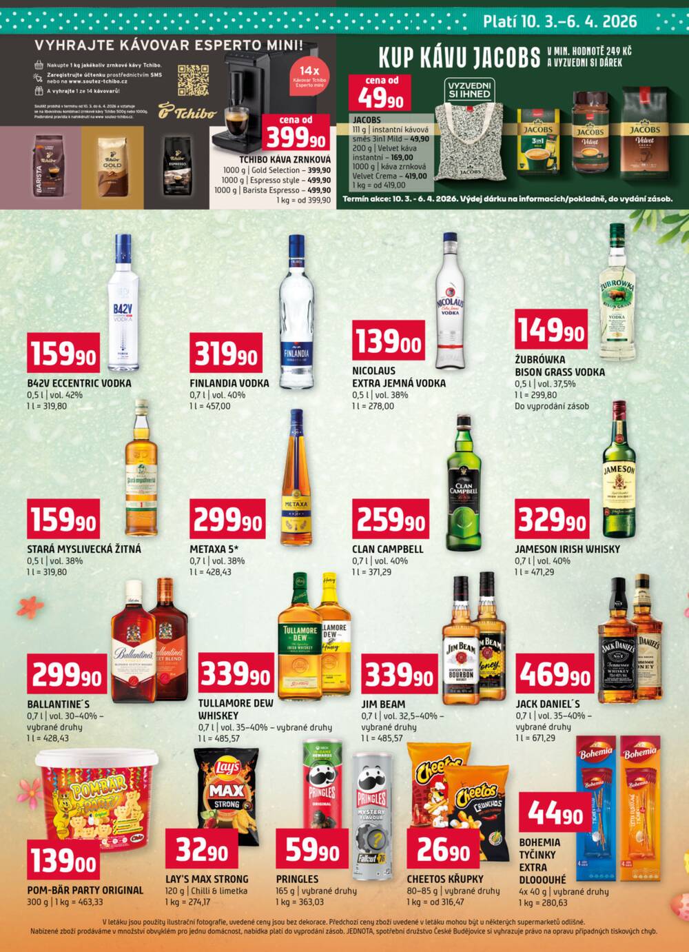 Terno Prachatice, Český Krumlov, Zlín, Tábor, Strakonice, Blatná 25.3. - 31.3.