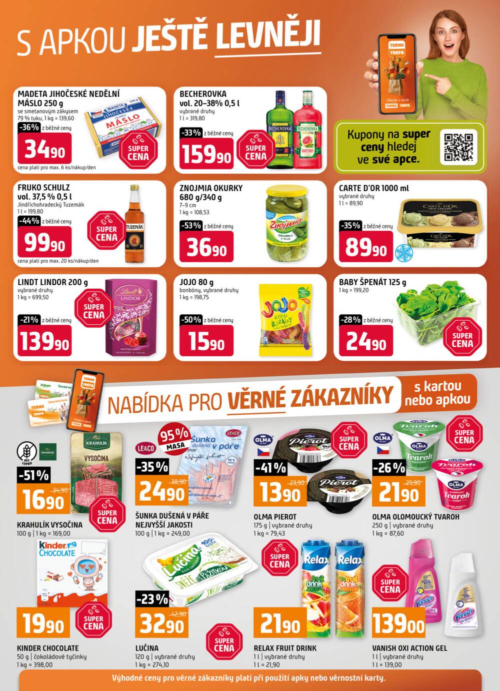 Terno České Budějovice, Třeboň, Trhové sviny, Bechyně, Týn nad Vltavou od 1.4. do 7.4.2026