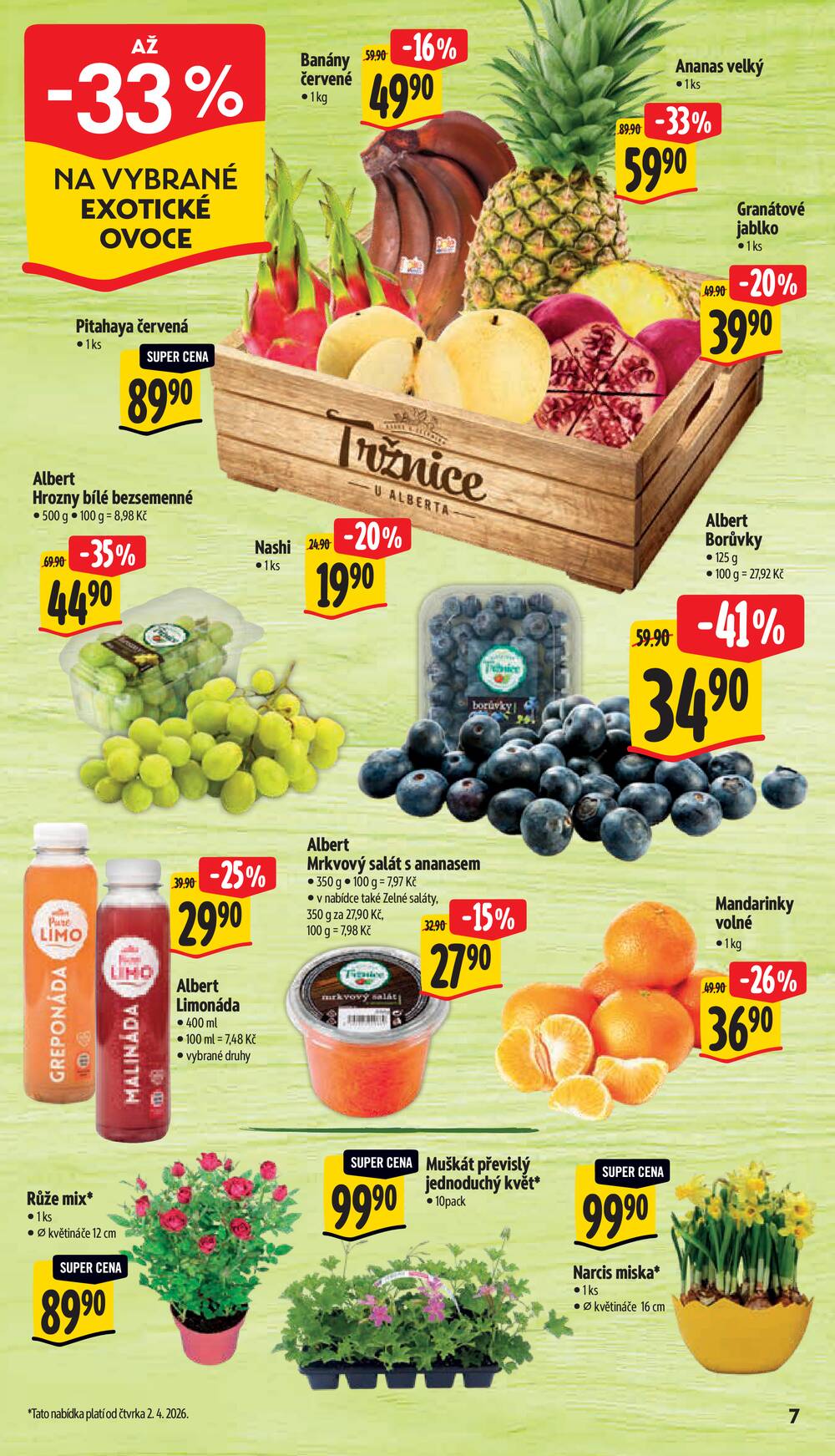 Albert Supermarket od 1.4. do 5.4.2026