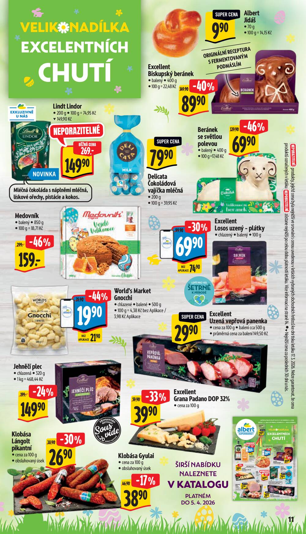 Albert Supermarket od 1.4. do 5.4.2026