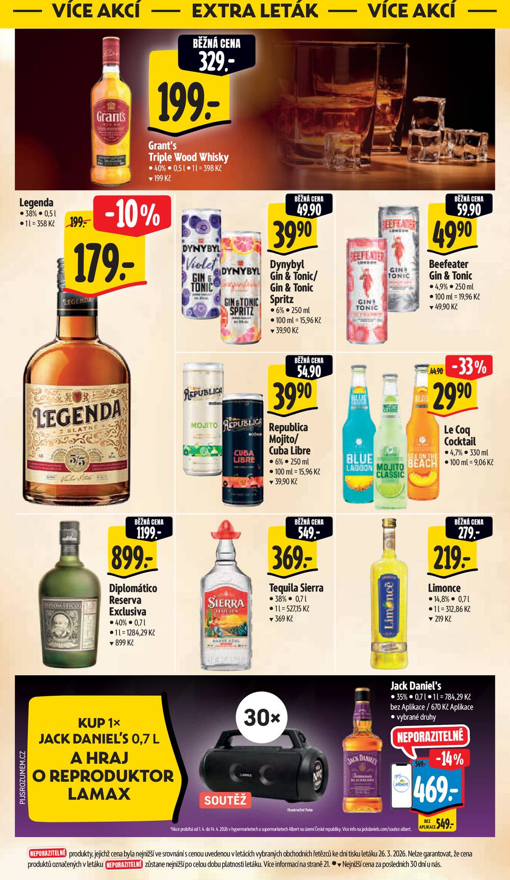 Albert Supermarket od 1.4. do 5.4.2026