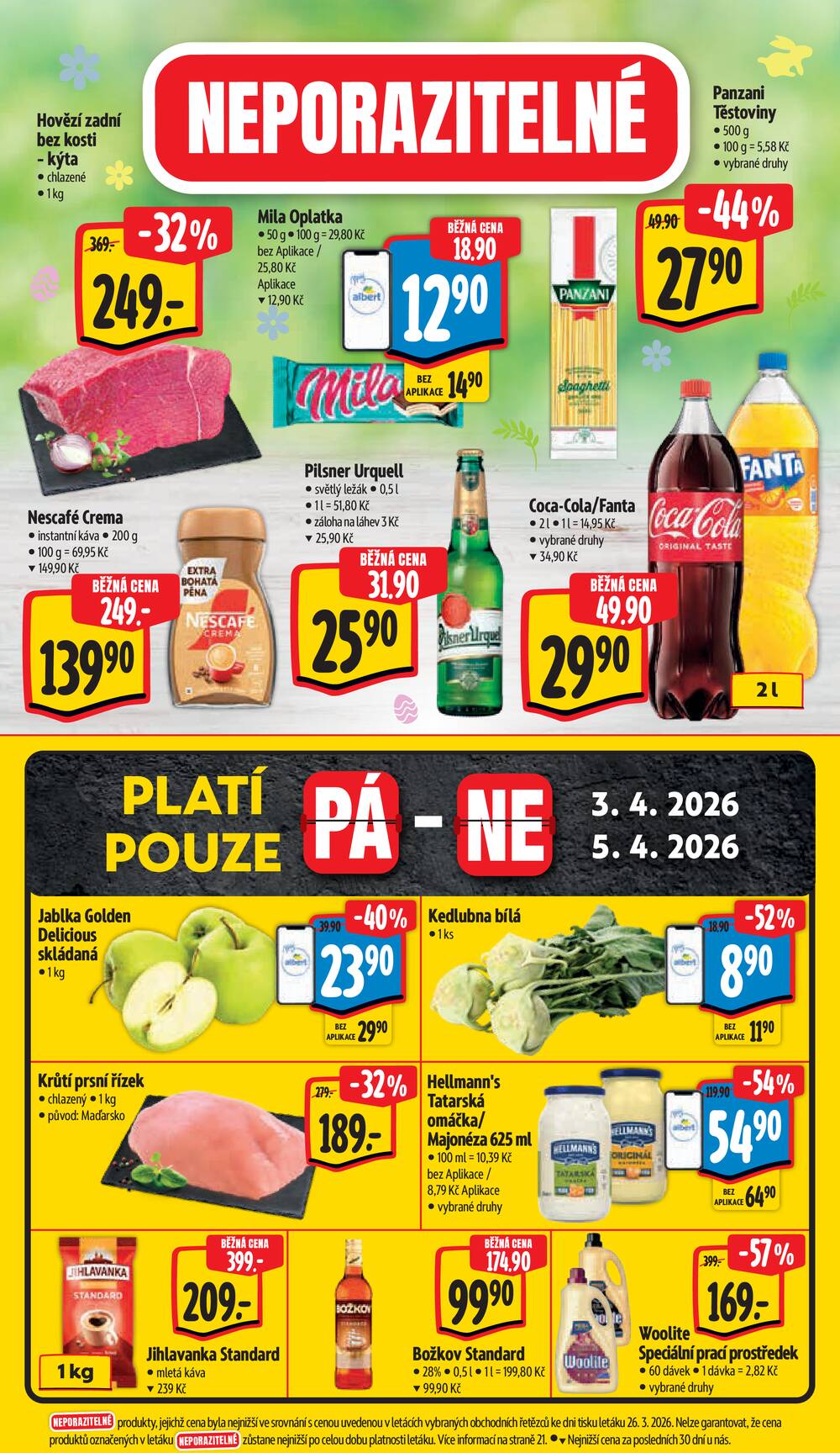 Albert Supermarket od 1.4. do 5.4.2026