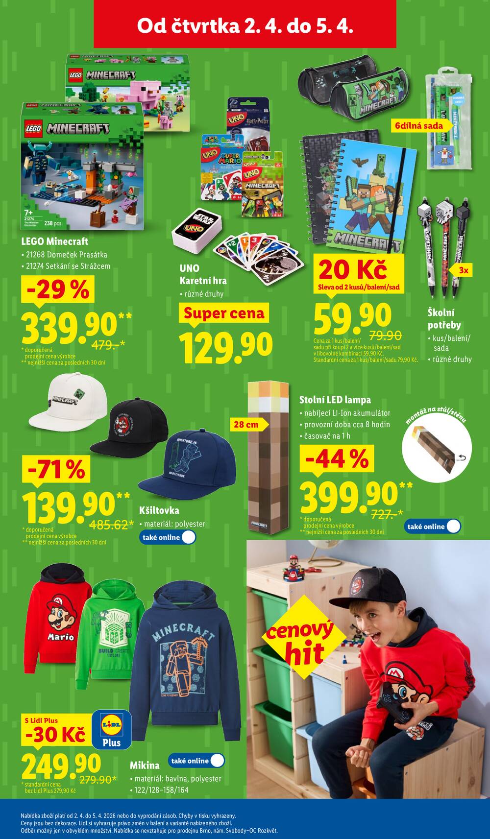 Lidl Čtvrtek od 2.4. do 5.4.2026